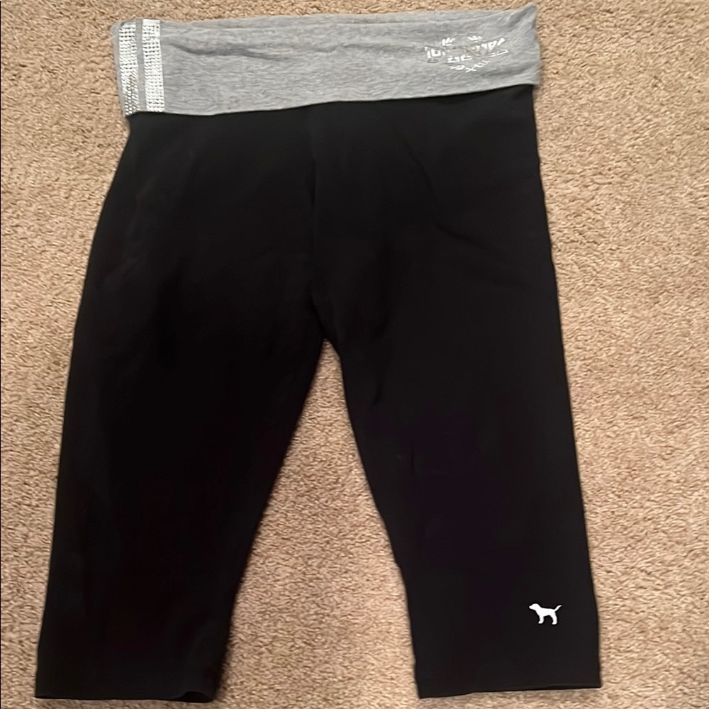 Black and Gray Leggings